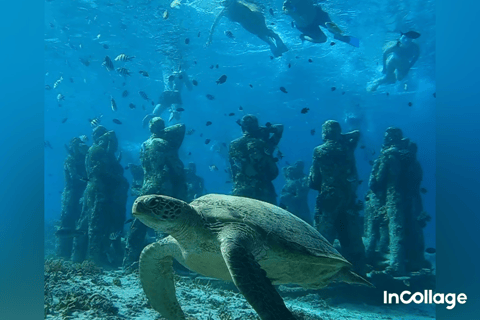 Gili eiland : Groep/Share Snorkeltour 3 gili eilandenGroep/Share Snorkeltour per Glazen Bodem Boot