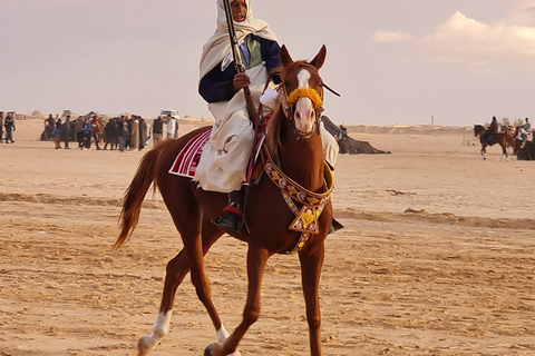 杰尔巴岛幻想曲：泻湖2小时传统马术表演