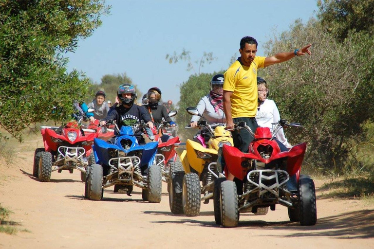 Tunis & Sousse: Guided Quad Tour & Visit Medina Hammamet Quad Ride morning