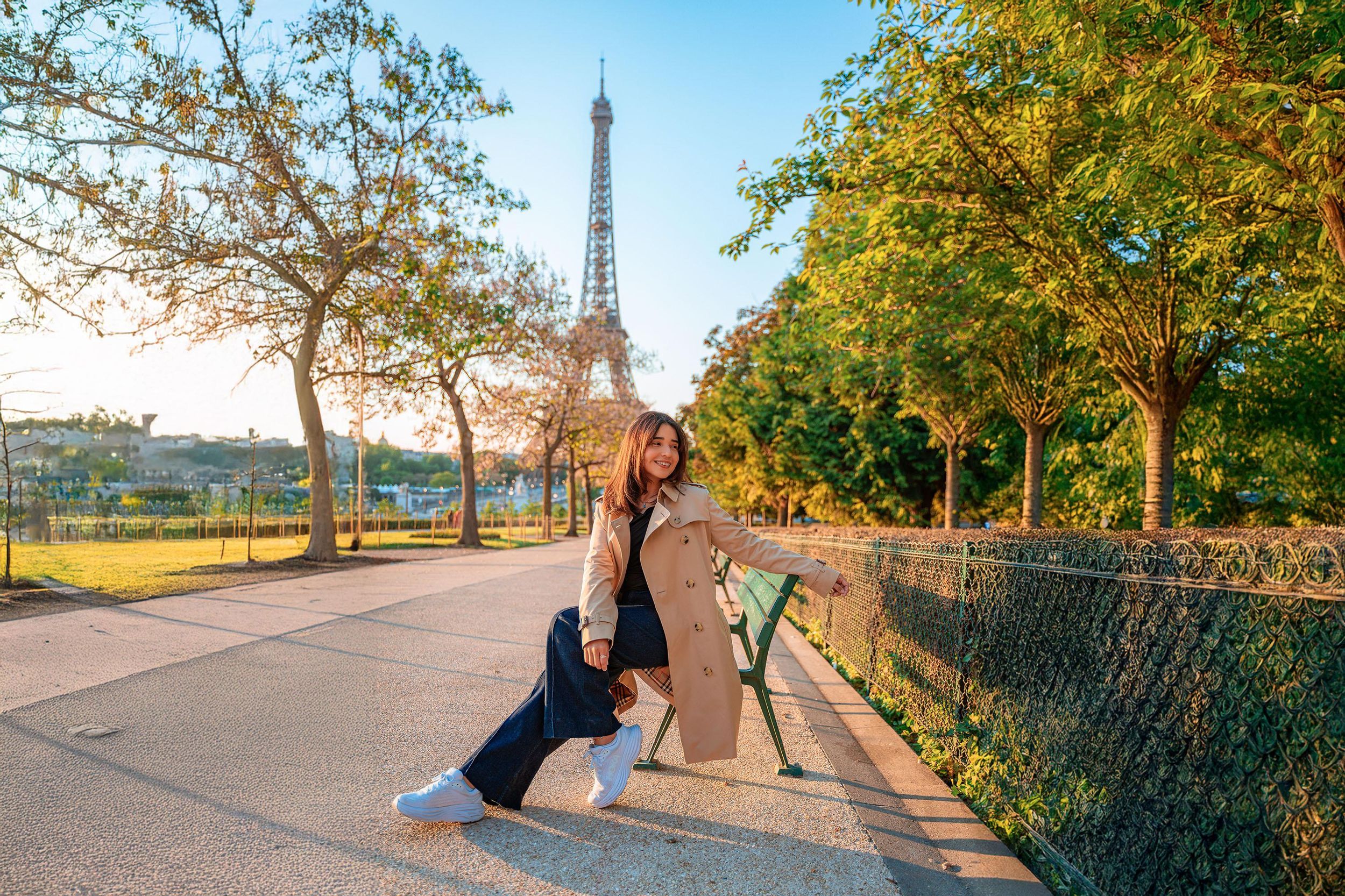 Paris: Professionelles Fotoshooting mit dem Eiffelturm