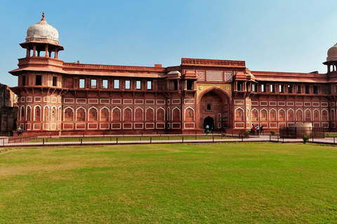 阿格拉免排队：泰姬陵和阿格拉堡私人观光泰姬陵导览游（含门票）