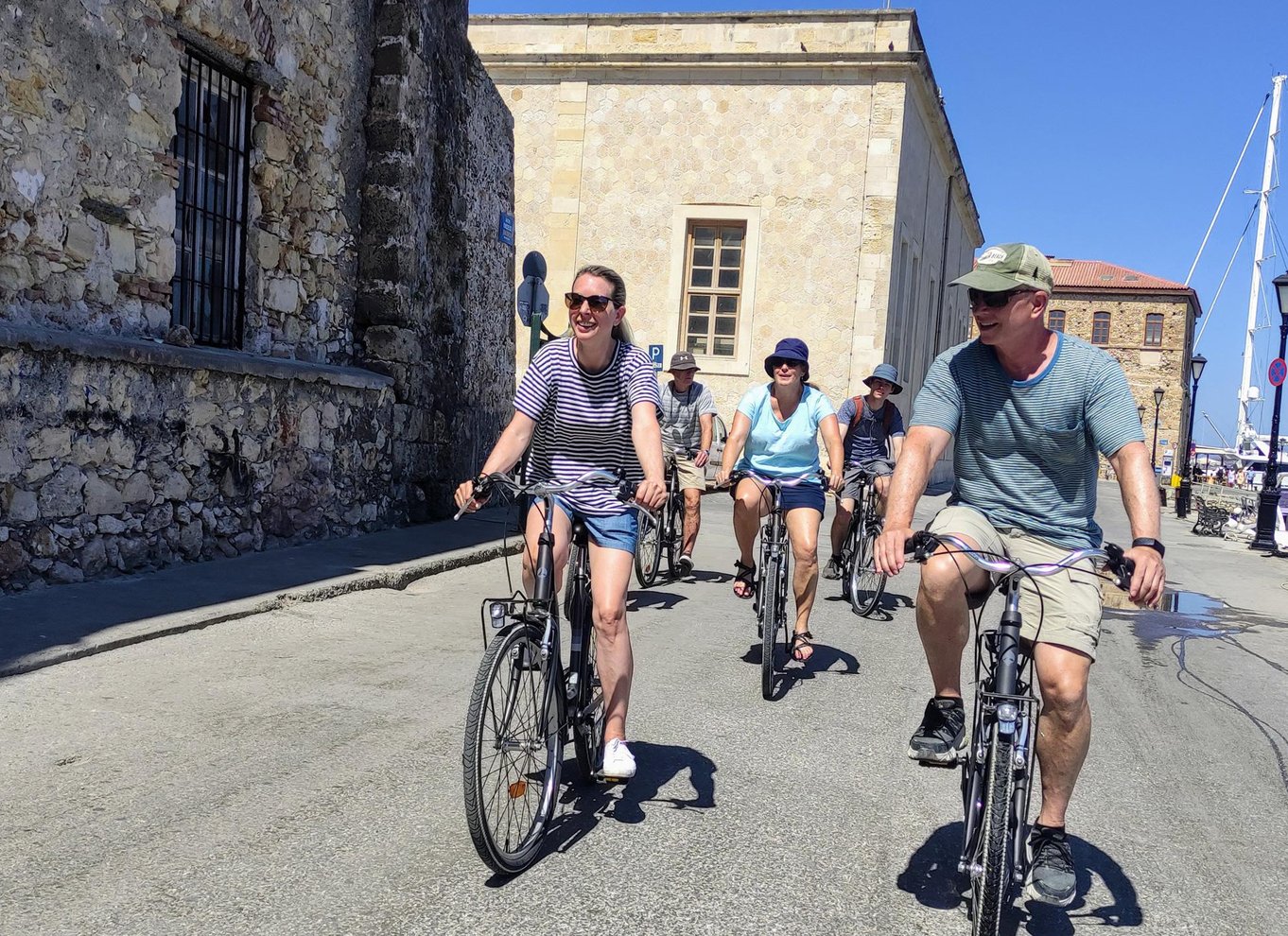 Chania: Byens højdepunkter - cykeltur i lille gruppe