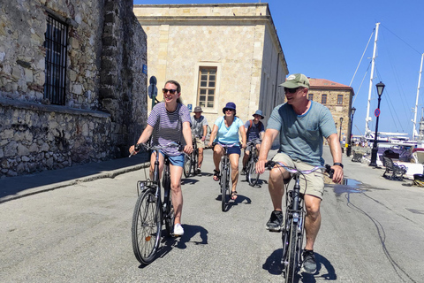 Chania: City Highlights Small Group Bike Tour