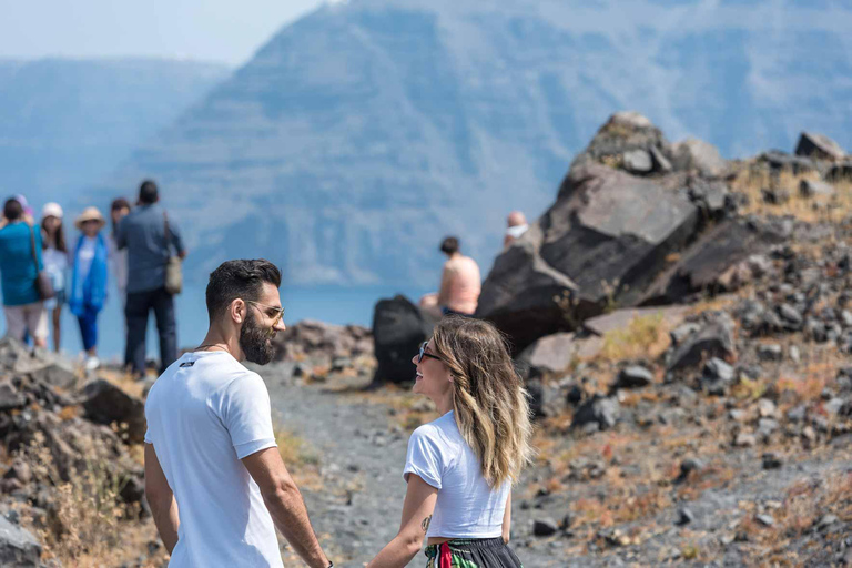 Santorini: Volcano, Hot Springs, and Thirasia Boat Tour With pick-up