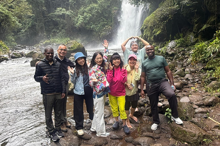 From Moshi: Marangu Chagga Caves & Waterfall & Coffee Tour