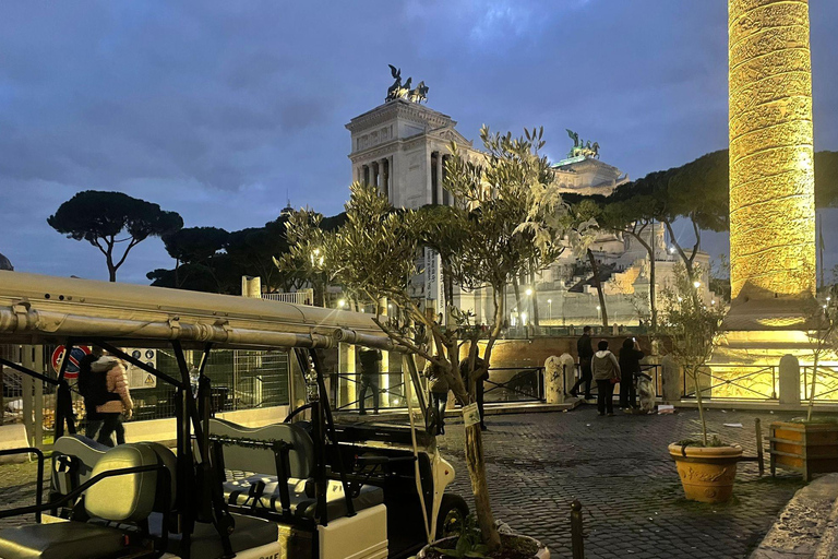 Roma: Passeio turístico particular em um carrinho de golfe