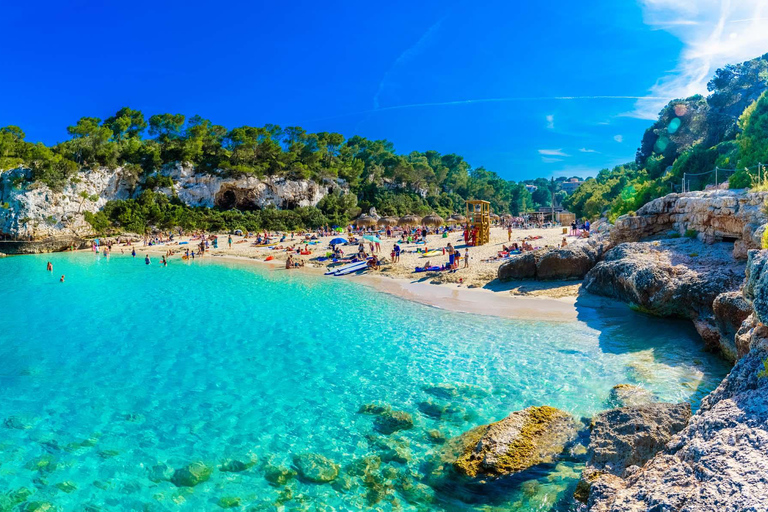 Cala Llombards o Cala Santany &amp; Es Pontas Schnorcheln und SUP