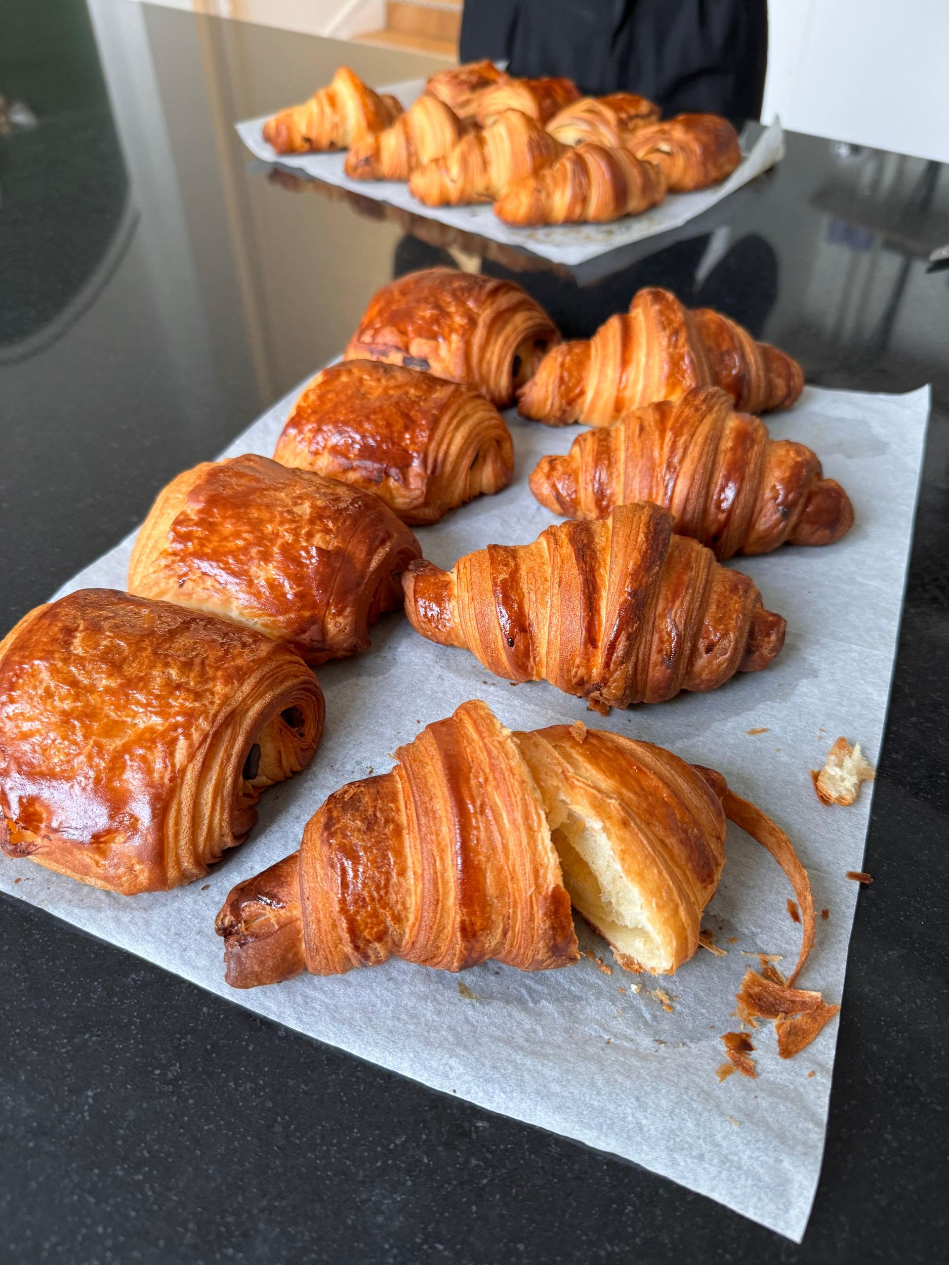 Paris: Croissant-Backkurs mit einem Chefkoch