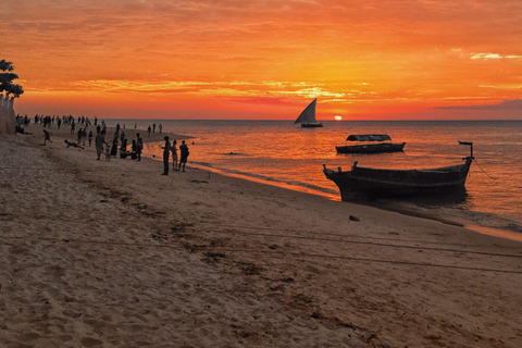 Zanzibar: Nungwi and Kendwa Sunset Dhow Cruise with Pickup