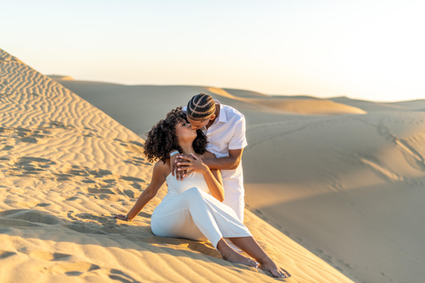 Sunset Photography at Dunas Maspalomas Amazing Vacation Photoshoot at Dunas Maspalomas