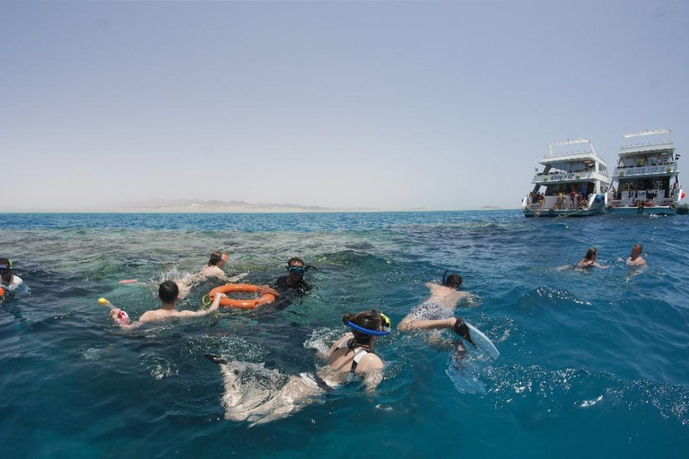 From Sharm: Half day Snorkeling Trip with Lunch Half day Red Sea cruise With Entry fees and transfers