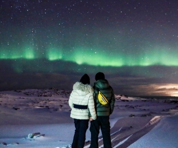 Islande : Visite en bus des aurores boréales depuis Reykjavik