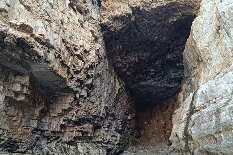 Zonsondergangtour met een glazen boot rond de oude stad en grotten in Dubrovnik