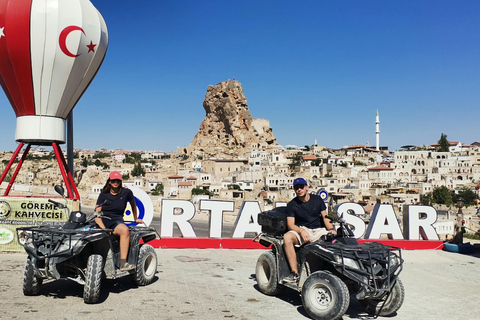 Cappadocia: Sunrise and Sunset Tours by ATV Cappadocia: Landscape & Local History Guided ATV Trail Tour