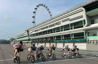 Singapur: Food and Bike Tour - Downtown