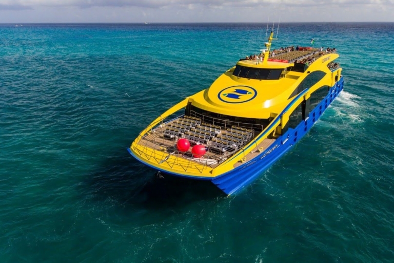 Cancún/Playa del Carmen : billet de ferry Isla Mujeres et CozumelDépart de Playa del Carmen à Cozumel en premier