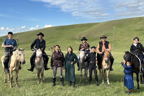 3 days Horse Archery lesson by epic MONGOL warriors
