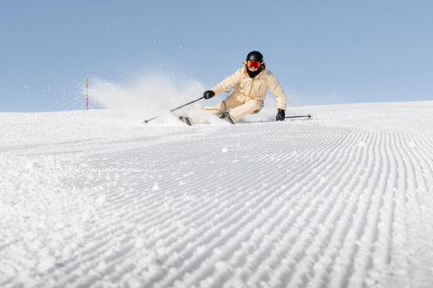 Courchevel: Całodniowy pakiet narciarski dla początkujących