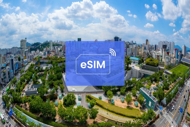 Visit Gwangju South Korea/ Asia eSIM Roaming Mobile Data Plan in Gwangju