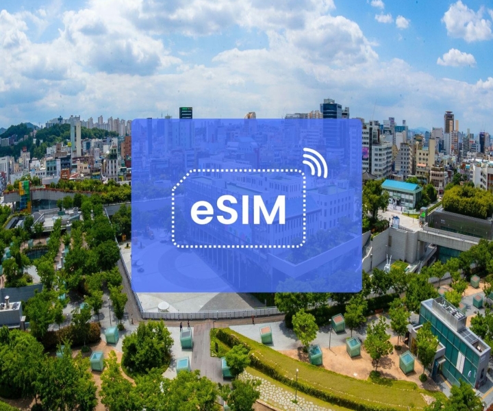Gwangju: South Korea/ Asia eSIM Roaming Mobile Data Plan