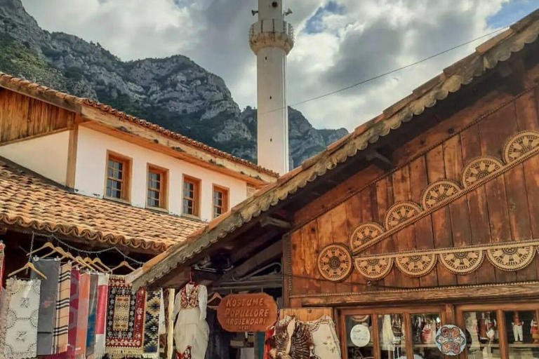 From Tirana/Durres/Golem: Kruja Castle & Old Bazaar Tour. From Tirana: Kruja Castle & Old bazaar Tour