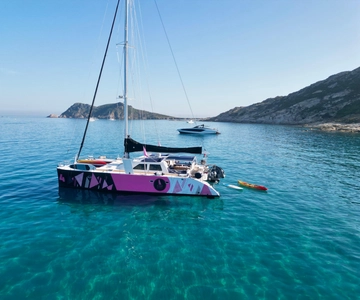 Côte d'Azur: Evening Catamaran Cruise with Aperitif