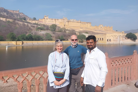 Excursão guiada particular de 1 dia em Jaipur com o Templo do MacacoCity Tour sem guia