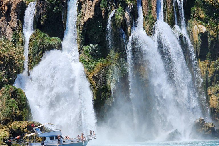 Antalya: 2-hour Yacht Tour to Lower Duden Falls