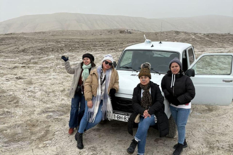 Gobustan, Mud Volcanoes, and Fire Temple Tour