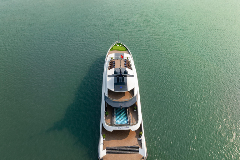 Hanoi:Halong Bay–Lan Ha Bay-Kayak,Swimming Luxury Day Cruise From Halong: Discover Halong Bay Full Day Cruise 5*