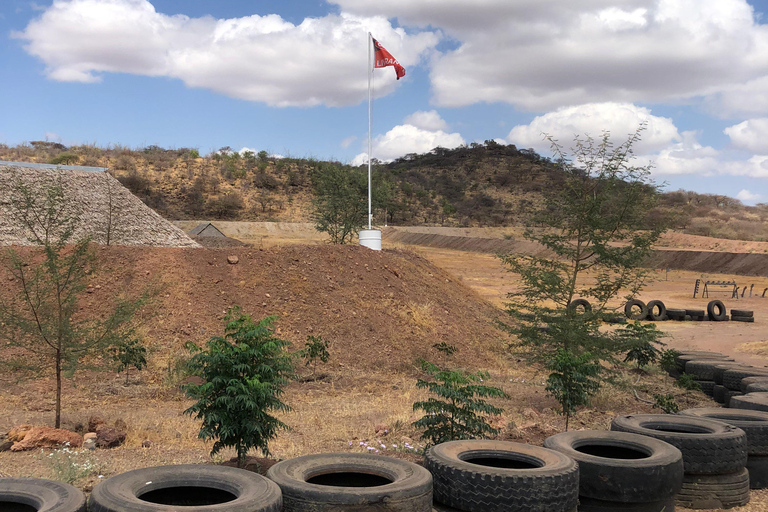 Nairobi : Excursion d&#039;une journée au lac Magadi avec stage au stand de tir