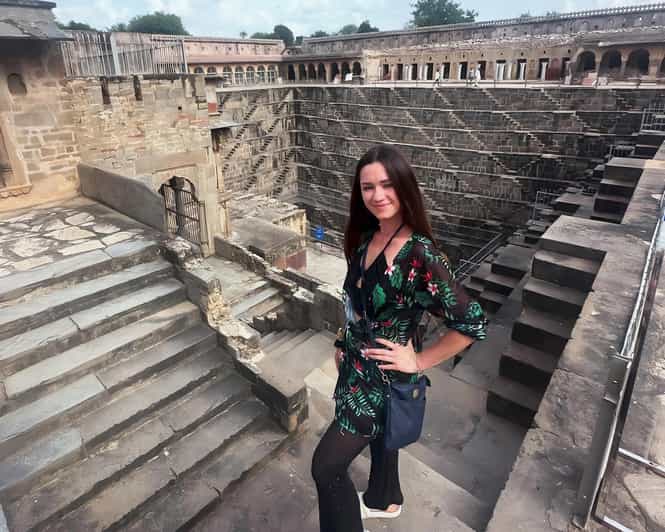 Jaipur: Abhaneri Stepwell & Village Life Experience