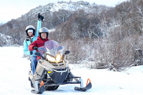Ushuaia: Snow Park with Sled and Snowmobile Ushuaia: Winter Park with Sledding and Snowmobiling