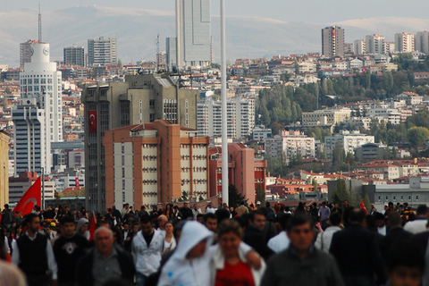 Passeggiata sociale e politica di Ankara