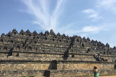 Yogyakarta : Visite privée de borobudur et prambanan