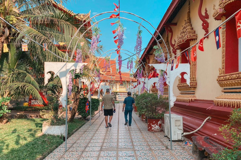 Vientiane: Temple Walk & Art