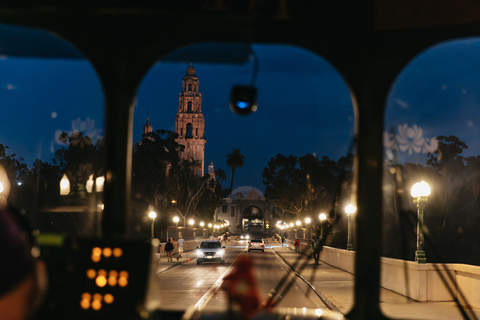 San Diego: Wycieczka po mieście nocnym wózkiem City LightsSan Diego: Wycieczka po mieście nocną kolejką City Lights