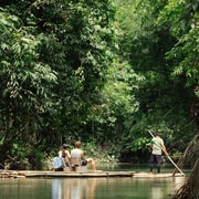 From Khao Lak: Bamboo Rafting & Excursion w/ White Rafting