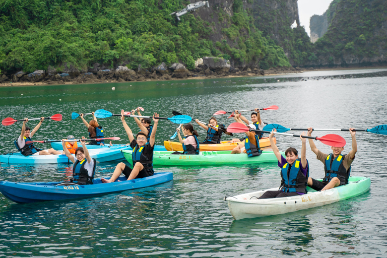 Hanoi: 2-Day Halong-Lan Ha Bay BEST SELLER 5* cruise balcony