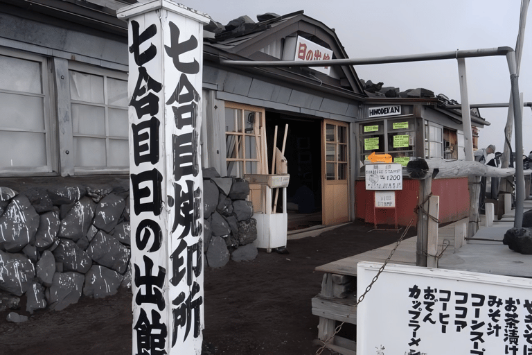 Mt. Fuji Guided Summit Climb with Mountain Hut Stay From Tokyo by Public Transit