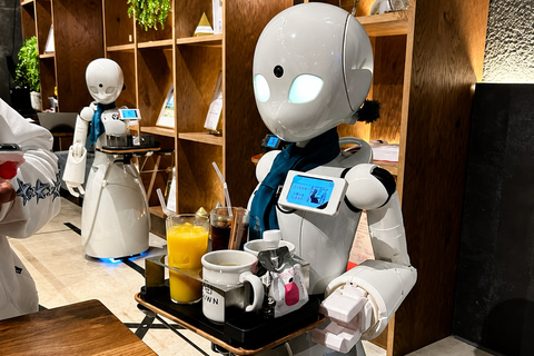 Tokyo: Robot Café Experience With Japanese Meal & Guide Tour