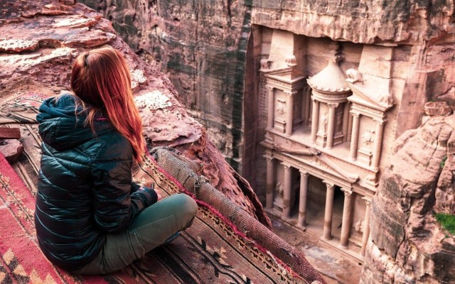 Hele dagtocht van Amman naar Petra & Little Petra