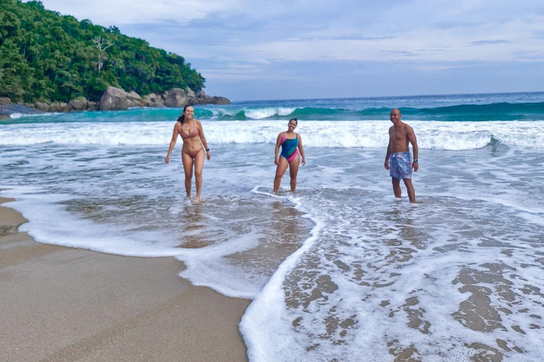 Hiking tour of three beaches and a waterfall in the Juatinga Reserve, Paraty