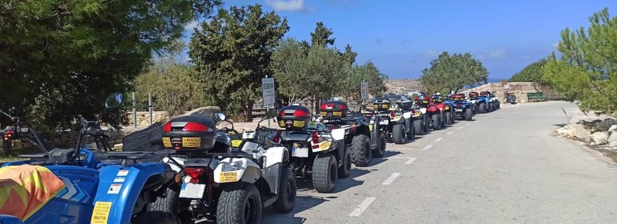 Malte : 8 heures d'excursion en quad sur l'île