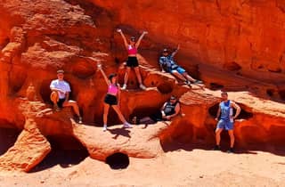 Von Las Vegas aus: Valley of Fire Ganztagestour mit Guide und Mittagessen