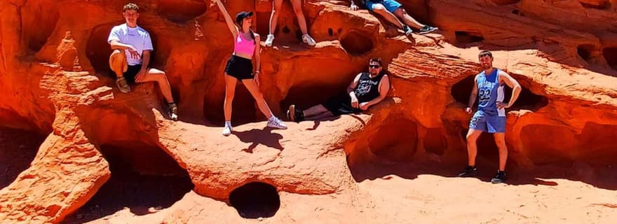 Depuis Las Vegas : Visite d'une jounée de la Vallée de feu avec déjeuner