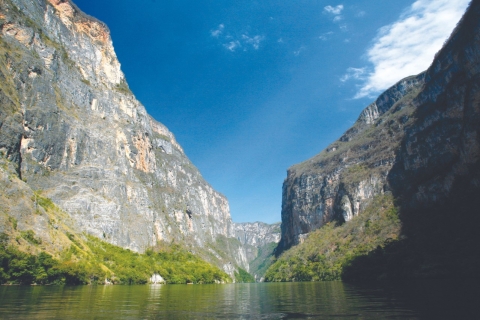 Kanion Sumidero i Chiapa de Corzo z Tuxtla
