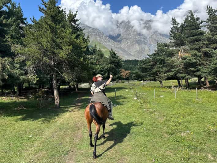Kazbegi:Sunset Horse Riding Tour from Rooms Hotel Kazbegi