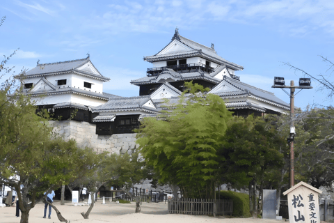 From Hiroshima: Matsuyama Castle, Ishite-ji & Dōgo Onsen