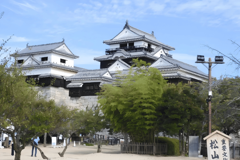 From Hiroshima: Matsuyama Castle, Ishite-ji & Dōgo Onsen